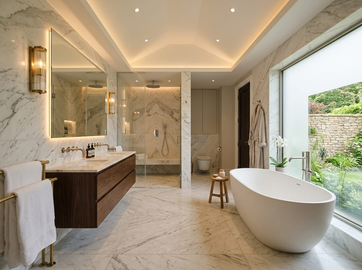 Custom Bathroom Renovation in Bergheim
